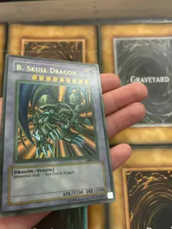 Yu-Gi-Oh! TCG B. Skull Dragon MRD-018 MISPRINT Faded Error - NM - Image 3