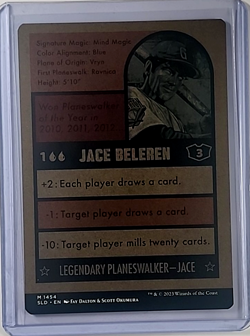 MTG Magic the Gathering Secret Lair The Baseballing Jace Beleren Baseball Card - Image 2