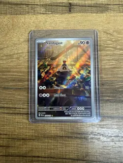 Sandygast 214/193 Illustration Rare Paldea Evolved Pokemon Card NM - Image 1