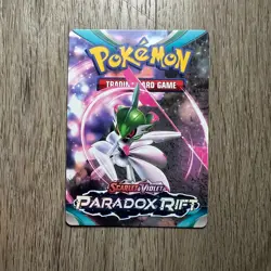 Paradox Rift Trainer Tip Card Garchomp | Roaring Moon | Armarouge | Iron Valiant - Image 4