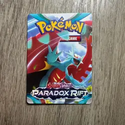 Paradox Rift Trainer Tip Card Garchomp | Roaring Moon | Armarouge | Iron Valiant - Image 5