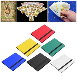 Card Binder 20 Pages 9 Pocket Large Capacity Colored Cover Card Collection - Image 1