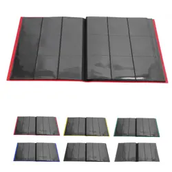 Card Binder 20 Pages 9 Pocket Large Capacity Colored Cover Card Collection - Image 3