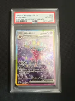 2025 Pokemon Espeon ex PSA 10 Special Illustration Rare Card - Image 4