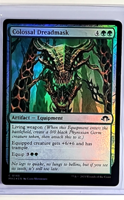 2024 MTG Magic The Gathering MH3 Modern Horizons 3 Foil #148 Colossal Dreadmask - Image 1