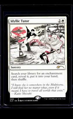 2022 MTG Magic The Gathering SLD Secret Lair Drop #1020 Idyllic Tutor - Image 1