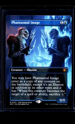 2024 MTG Magic The Gathering SPG Special Guests Borderless #67 Phantasmal Image - Image 1