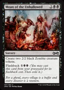 Moan of the Unhallowed -Foil Near Mint MTG Ultimate Masters - Image 1