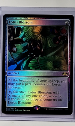 2023 MTG Magic the Gathering DMR Dominaria Remastered Foil #230 Lotus Blossom - Image 1