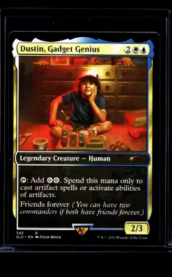 2021 MTG Magic The Gathering SLD Secret Lair Drop #342 Dustin Gadget Genius - Image 1