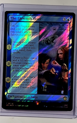 2023 MTG Magic The Gathering WHO Doctor Who Surge Foil #646 The Eleventh Hour - Image 1