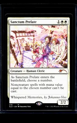 2021 MTG Magic The Gathering SLD Secret Lair Drop #278 Sanctum Prelate - Image 1