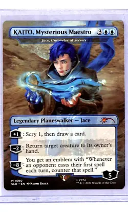 2024 MTG Magic the Gathering Secret Lair SLD #1590 Kaito Mysterious Maestro Jace - Image 1