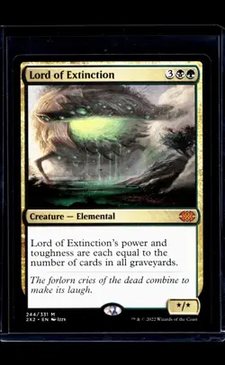 2023 MTG Magic the Gathering 2X2 Double Masters #244 Lord of Extinction - Image 1