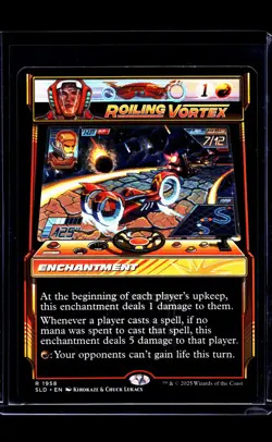 2025 MTG Magic the Gathering SLD Secret Lair Drop Borderless 1958 Roiling Vortex - Image 1