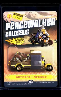 2025 MTG Magic The Gathering SLD Secret Lair Drop #1966 Peacewalker Colossus - Image 1