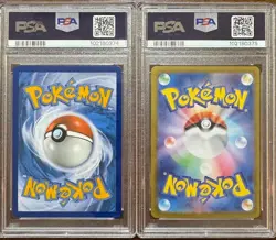 SEQUENTIAL PSA 10 SKELEDIRGE EX 258 & 097 PALDEAN FATES & SV1A JAPANESE POKEMON - Image 2