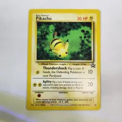 Pikachu #27 - WoTC Black Star Promo - Pokemon TCG - LP - Image 1
