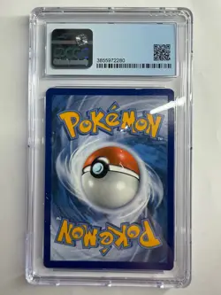 Pokemon Espeon & Deoxys GX SM240 CGC 8.5 Sun & Moon Tag Team Promo - Image 2
