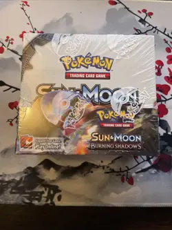 Pokemon Sun And Moon Burning Shadows Booster Box Sealed - Image 1