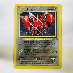 Scizor #10/75 - Rare - Pokemon TCG - Neo Discovery - Holo - LP - Image 1