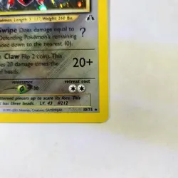 Scizor #10/75 - Rare - Pokemon TCG - Neo Discovery - Holo - LP - Image 3