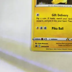Pikachu SWSH234 - SWSH Black Star Promos - Pokemon GO - NM - Image 4
