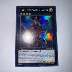 Yugioh- 1X One-Eyed Skill Gainer - Super Rare - 1st Edition - ABYR-EN040 - LP - Image 1