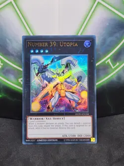Yugioh Number 39: Utopia DUPO-EN104 Ultra Rare Limited Edition NM - Image 1