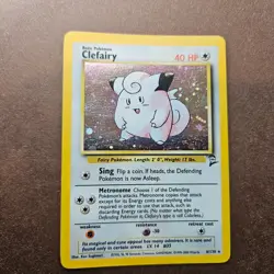 Clefairy 006/130 - Pokemon Base Set 2 Holo Rare Card - MP - Image 1