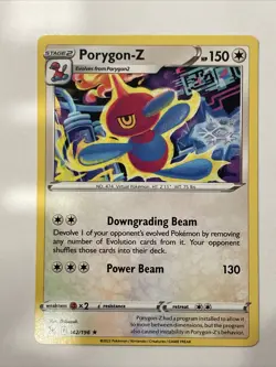 Porygon-Z 142/196 Lost Origin Regular Rare Pokemon Card Pokemon TCG - Image 1