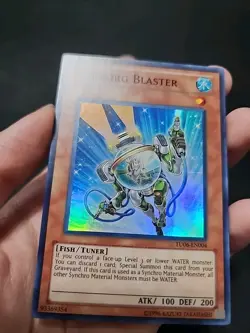 Yugioh Card Fishborg Blaster SUPER RARE TU06-EN004 Turbo Pack 6 Near Mint - Image 2