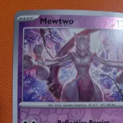 Mewtwo Reverse Holo NM 150/165 Scarlet & Violet 151 Pokemon Card - Image 2