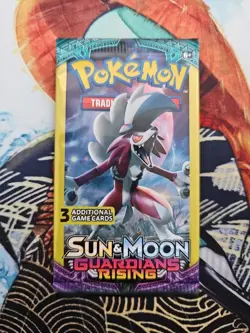 Pokemon Guardians Rising 3 Card Mini Booster Packs Complete Art Set Lot of 4 - Image 5