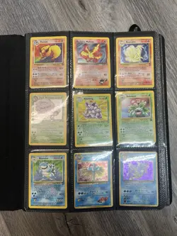 Vintage Binder Pokemon Collection Holos Promos Rare Cards 300+ Cards - Image 1