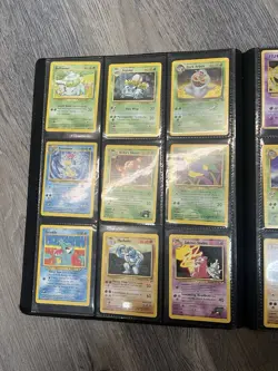 Vintage Binder Pokemon Collection Holos Promos Rare Cards 300+ Cards - Image 4