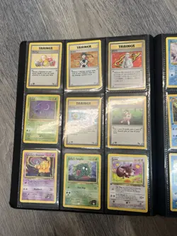 Vintage Binder Pokemon Collection Holos Promos Rare Cards 300+ Cards - Image 5