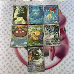 7 Card Singles Lot Mix Of Black Bolt/White Flare ! 🔥 - Image 1