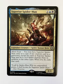 Superior Spider-Man #0155 MTG Marvel's Spider-Man Magic The Gathering - Image 1
