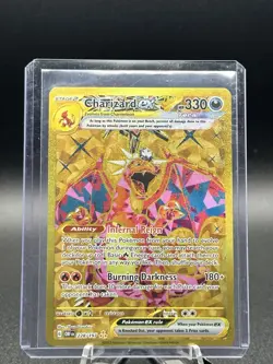 Pokemon TCG Charizard EX Holo Card Sv03: Obsidian Flames 228/197 - Image 1