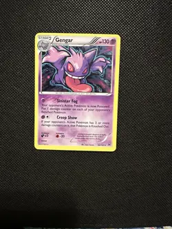 Pokemon Gengar Holo Rare TCG Card 60/162 XY Breakthrough - Image 2
