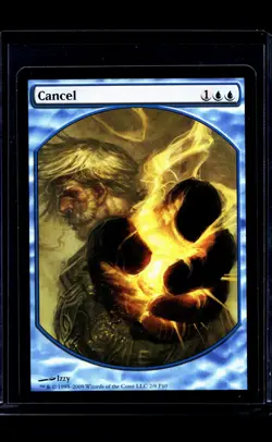 2009 MTG Magic The Gathering MPRP Magic Player Rewards Full Art Promo #2 Cancel - Image 1