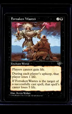 1996 MTG Magic The Gathering MIR Mirage Vintage Forsaken Wastes - Image 1