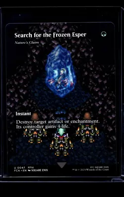 Magic The Gathering Final Fantasy Through The Ages Search for the Frozen Esper - Image 1