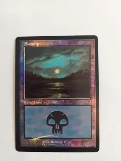 Swamp (444) (Retro Frame) Commander Masters Foil - Image 1