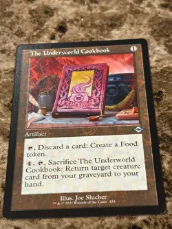 THE UNDERWORLD COOKBOOK Magic the Gathering MTG Modern Horizons 2 Retro - Image 1