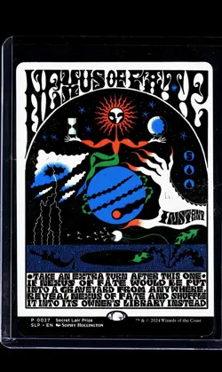 MTG Magic The Gathering Secret Lair Prize Showdown Promo Poster Nexus of Fate - Image 1