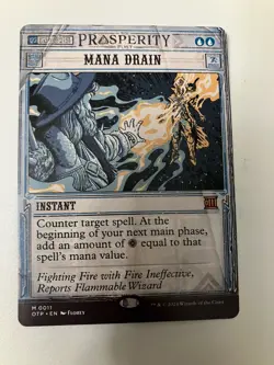 Mana Drain Outlaws of Thunder Junction: Breaking News Regular - Image 1