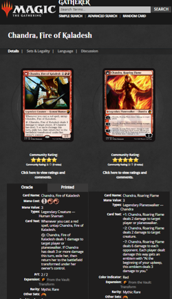 2017 MTG Magic the Gathering From the Vault Transform 6 Chandra Fire of Kaladesh - Image 3