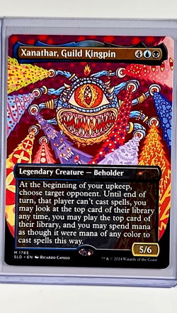 2024 MTG Magic the Gathering Secret Lair Drop DnD #1785 Xanathar Guild Kingpin - Image 1